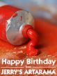 Birthday Art e-Gift Card - Red Paint eGift Card