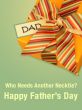 Father&#39;s Day Art eGift Card - Necktie - electronic gift card eGift Card