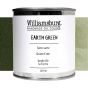 Williamsburg Handmade Oil Paint - Earth Green, 237ml Can
