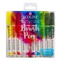 Ecoline Liquid Watercolor Brush Pen Set of 10 Bright Colors