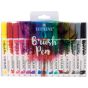 Ecoline Liquid Watercolor Water-Based Brush Pens Set of 15  - Assorted Colors