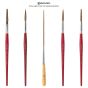 Escoda Bravo Light Ox Ear Hair Lettering Brushes