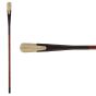 Nuovo Long Handle Bristle Brush size #8 Filbert