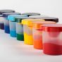 First Impressions Spill Proof 8oz Painting Cups for Kids 10 Pack 