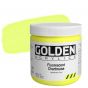 Golden Heavy Body Acrylic 16 oz Fluorescent Chartreuse