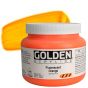 Golden Heavy Body Acrylic 32 oz Fluorescent Orange