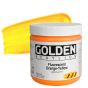 Golden Heavy Body Acrylic 16 oz Fluorescent Orange-Yellow