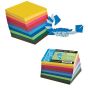 Ready-to-use colored origami paper for a variety of projects