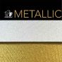Metallic Gold, Metallic Pearl - Canvas Panels