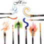 Creative Mark FX Special Effects Brushes & Palette Knives Combo Set