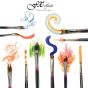 Creative Mark FX Special Effects Brushes & Palette Knives Combo Set