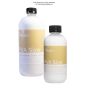 Use as a barrier size between linen or cotton canvas