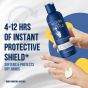 Provides a protective shield
