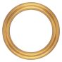 Ambiance Round Frame - Gold, 12" Diameter