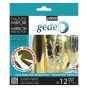 Pebeo Gedeo Mirror Effect Leaf - Gold (12-Sheets)
