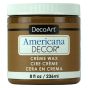DecoArt Americana Creme Wax 8oz - Golden Brown