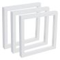 Gotham White Deep, 10"x10" Frame - 1-5/8" Deep (Box of 3)