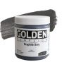 GOLDEN Heavy Body Acrylic 8 oz Jar - Graphite Gray