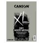 Canson XL Sand Grain 160 gsm Gray 9x12 Fold-Over Pad