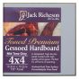 Jack Richeson 1/8" Toned Gesso Hardboard Canvas Panels - Grey, 4"x4"