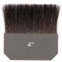 Gilders Tip Natural Squirrel Brush Single Thick 4 Inch