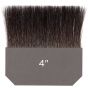 Gilders Tip Natural Squirrel Brush Single Thick 4 Inch