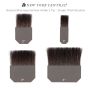 Natural Hair Single Thick Gilder's Tip Brushes