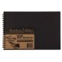 Borden & Riley Hard Cover Field Book #840B Kraft Paper 6X9 In