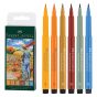 Pitt Artist Pens Wallet Set of 6, Harvest Set