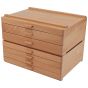 HG Artists Storage 3&4 Drawer Chests Combo Pack Of 2