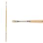 New York Central Professional Control Oil Color Brush Hog Bristle Short Almond Filbert (117) sz 1