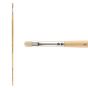 New York Central Professional Control Oil Color Brush Hog Bristle Short Almond Filbert (117) sz 2