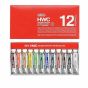 Holbein Artists' Watercolor Set of 12, 5ml Colors