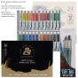 Marie's Masters Watercolor Set of 24 with NY Central Hot Press Block and Mimik Brush Set