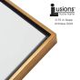 Illusions Floater Frame 6x6" for 3/4" Canvas Antique Gold