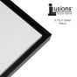 Illusions Floater Frame 24x36" Black for 3/4" Canvas