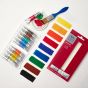 brilliant, smooth and extremely opaque water-based colors.