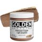 GOLDEN Heavy Body Acrylic 8 oz Jar - Iridescent Copper Light (Coarse)