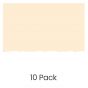 Strathmore Ivory Deckle Blank Creative Cards 3-1/2" x 4-7/8", 10 Pack