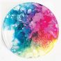 Pinata Colors in Resin Petri Dish by Annie's ART Studio
