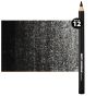 Jerry's Jumbo Jet Charcoal Pencil Set of 12, Black 5.5mm lead