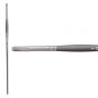 Jack Richeson Grey Matters Series 9823 Long Handle Sz 3 Filbert Synthetic Acrylic Brush