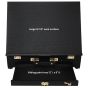 Pochade Box has large 16”x11” work surface, and 12” x 8” sliding paint tray