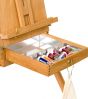 Jullian Original Full French Easel - Metal Lined Supply Stray / Drawer