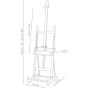 Jullian Premium Studio Easel (Large)