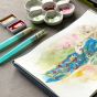 Traditional Japanese watercolors in rich pigments - ideal for illustration and sumi-e!