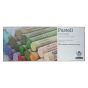 Pastels measure 2-1/2" long × 1/2" diameter