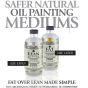 Chelsea Classical Studio Clarified Fat Medium Lavender Safer Natural Oil Painting Mediums