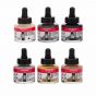Amsterdam Acrylic Ink Lettering Set of 6, 30ml