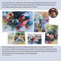 Lian Zhen is a watercolor and Chinese painting artist and teacher